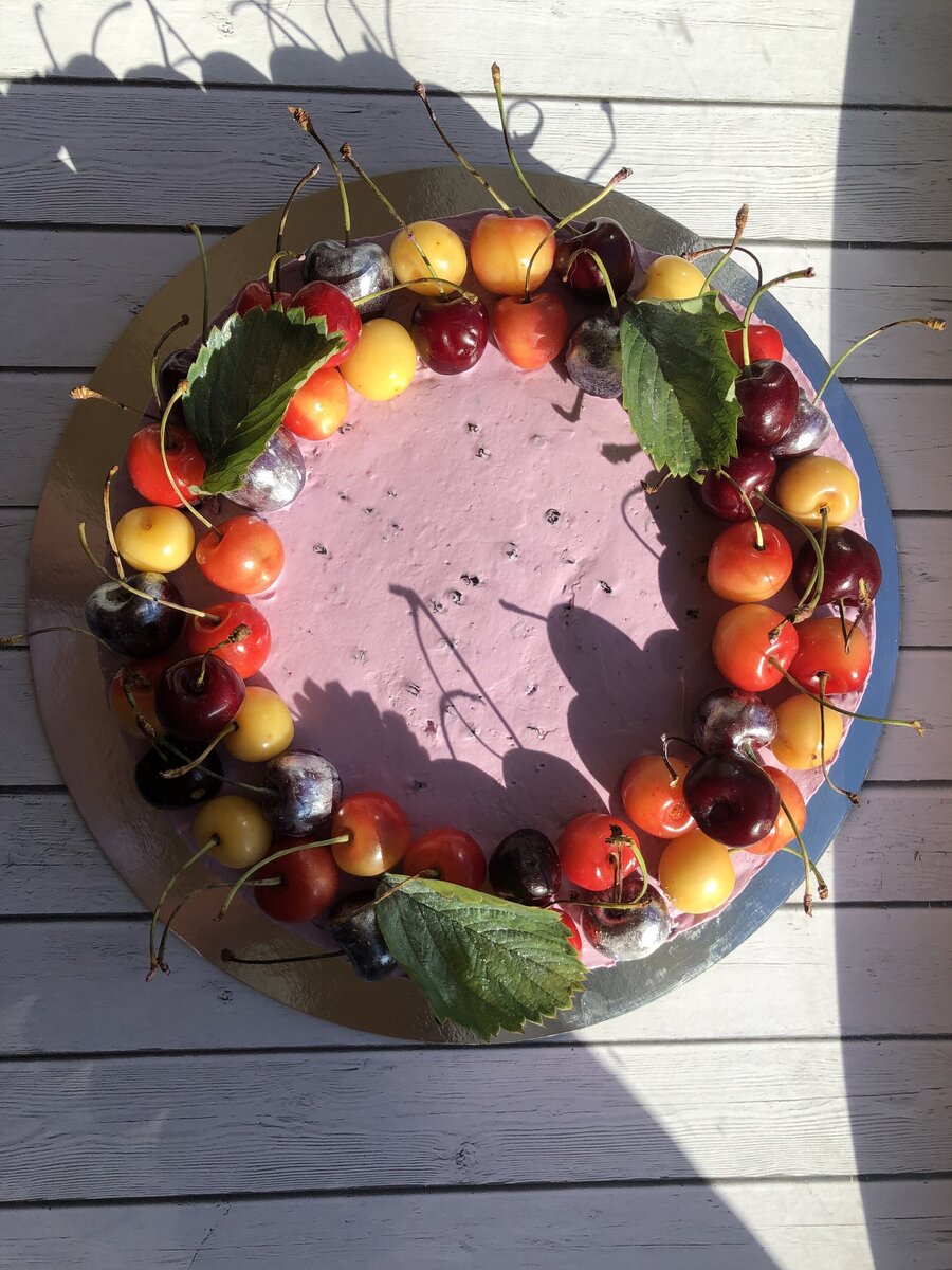 Черничный чизкейк