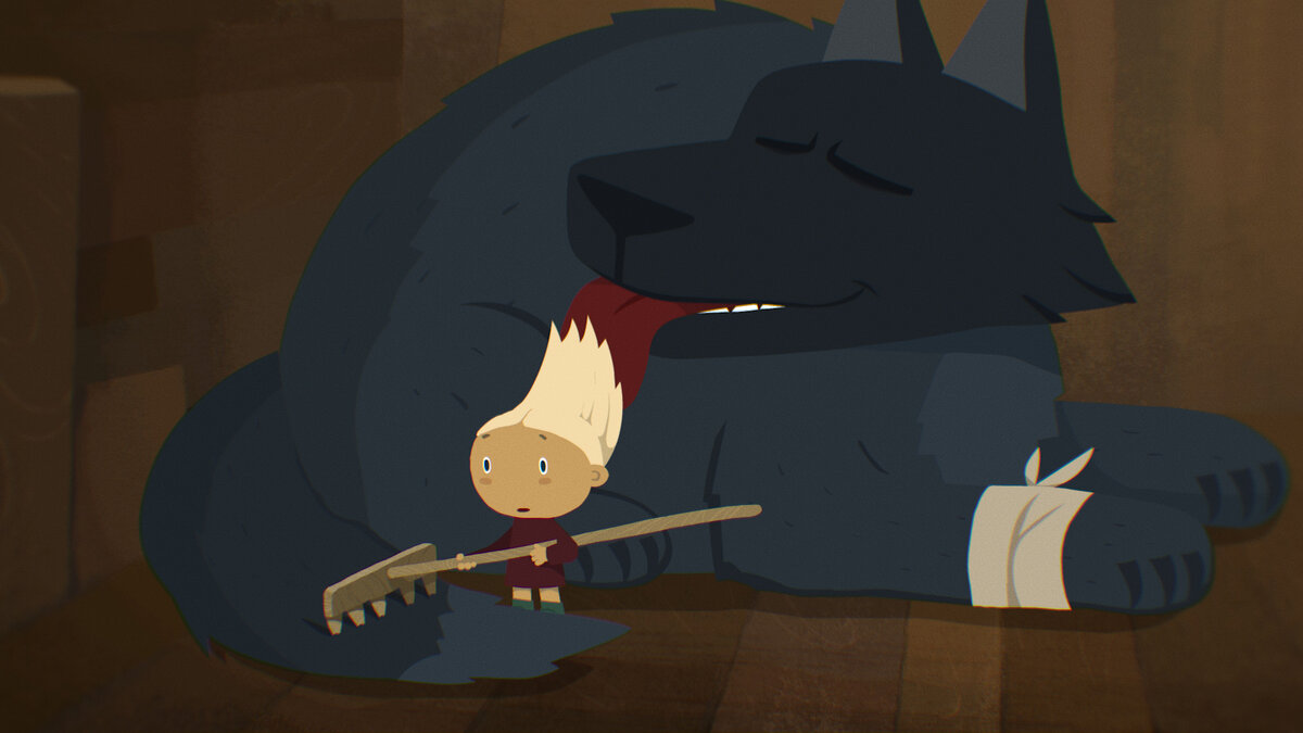 Кадр из мультфильма "Морошка"