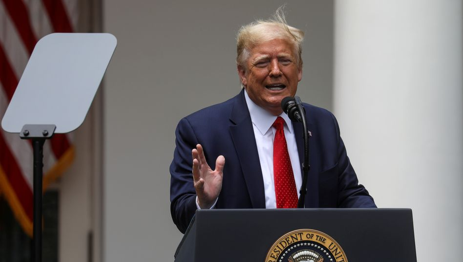 Президент США Дональд Трамп, источник фото: Leah Mills / Reuters  / spiegel.de