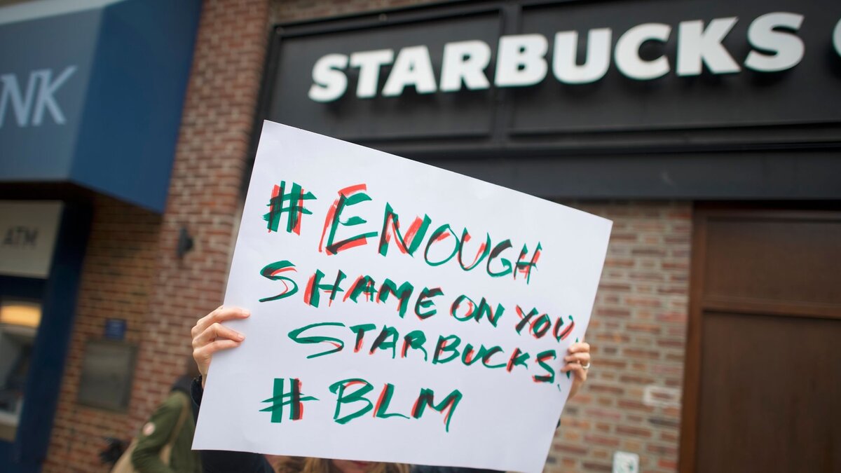 #Blm #starbucks