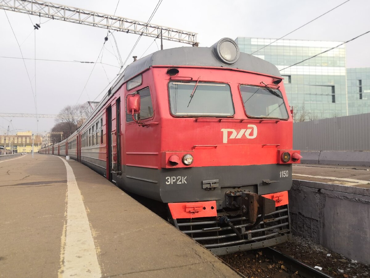 ЭР2К-1150, Павелецкий вокзал