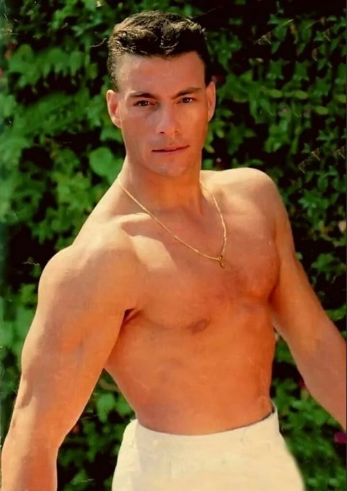 Жан-Клод Ван Дамм в молодости. Картинка взята из просторов Интернета