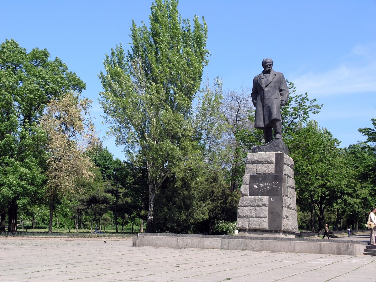 Памятник Шевченко в Одессе