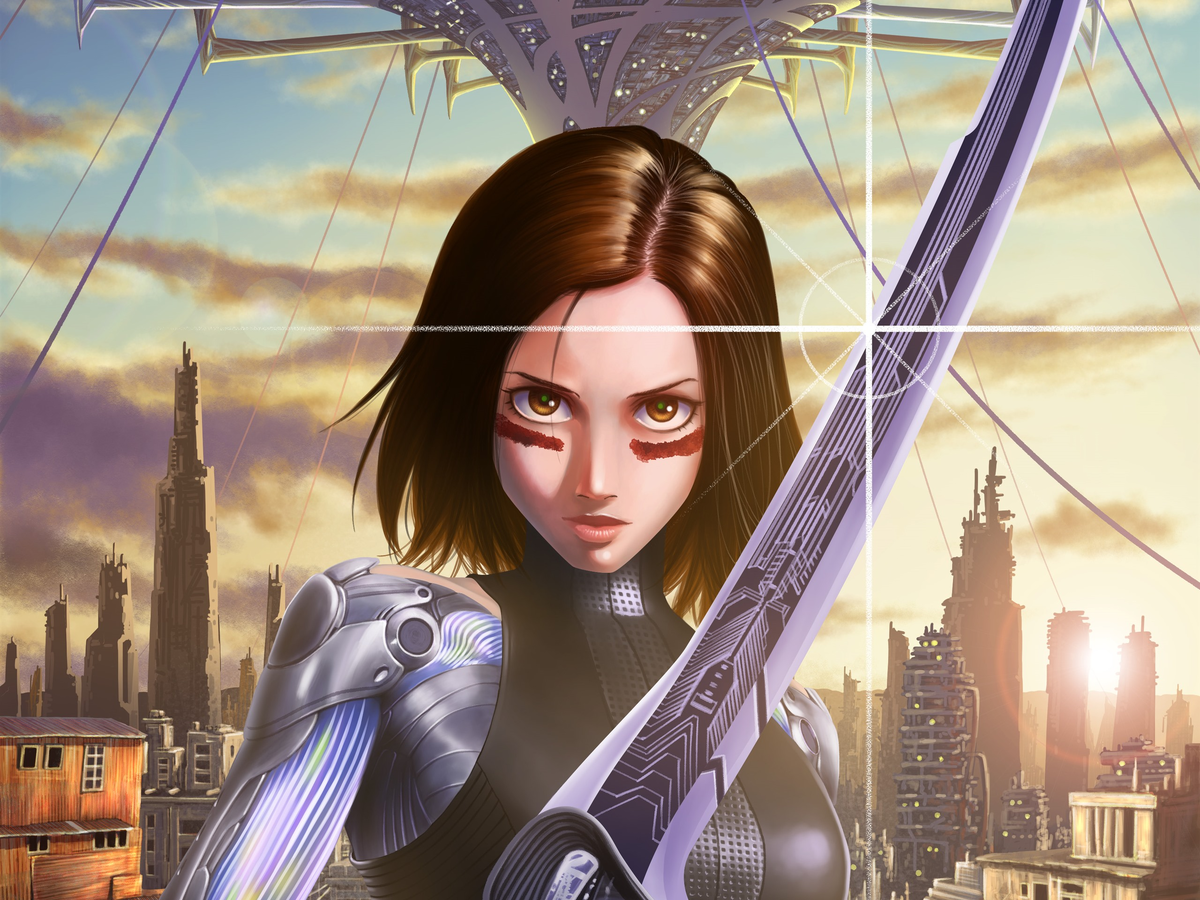 Аниме-"Алита"