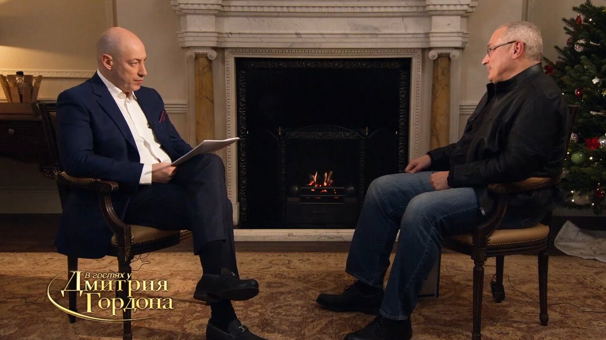 Кадр из интервью