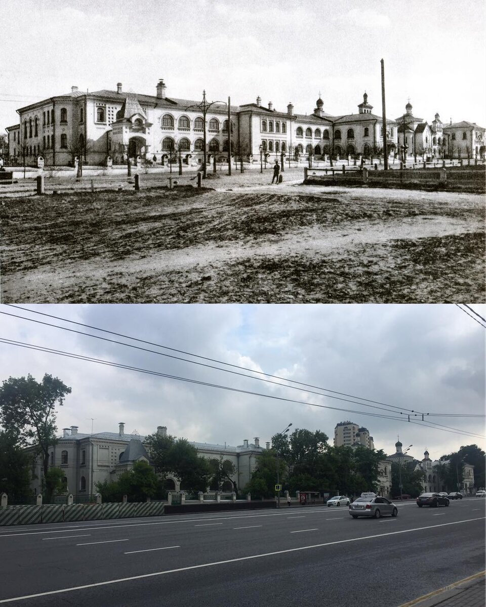 Ленинский проспект или Большая Калужская улица. Выпуск 12. | Now&Then  Russia | Дзен