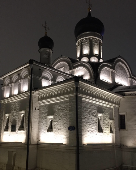 Церковь Зачатия Анны, что "на углу". Фото  22.12.20г. Анны Троилиной