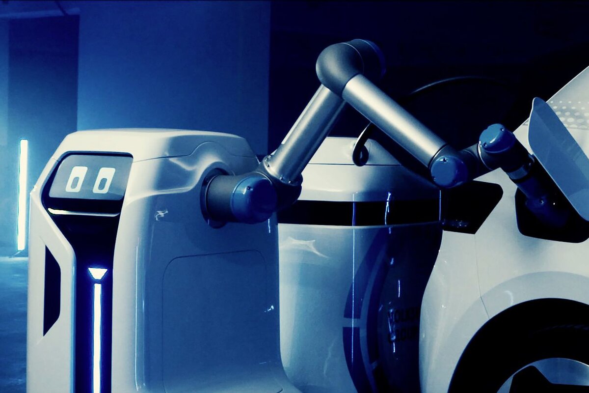 Робот для подзарядки от Volkswagen