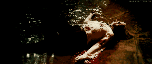 Дракон Малфой после попадание сектумсепры