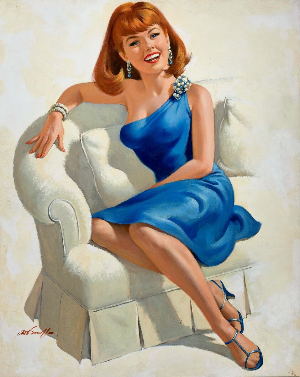 Художник arthur sarnoff картины