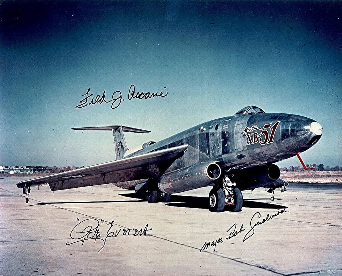 Бомбардировщик Martin XB-51. Источник: https://www.secretprojects.co.uk/