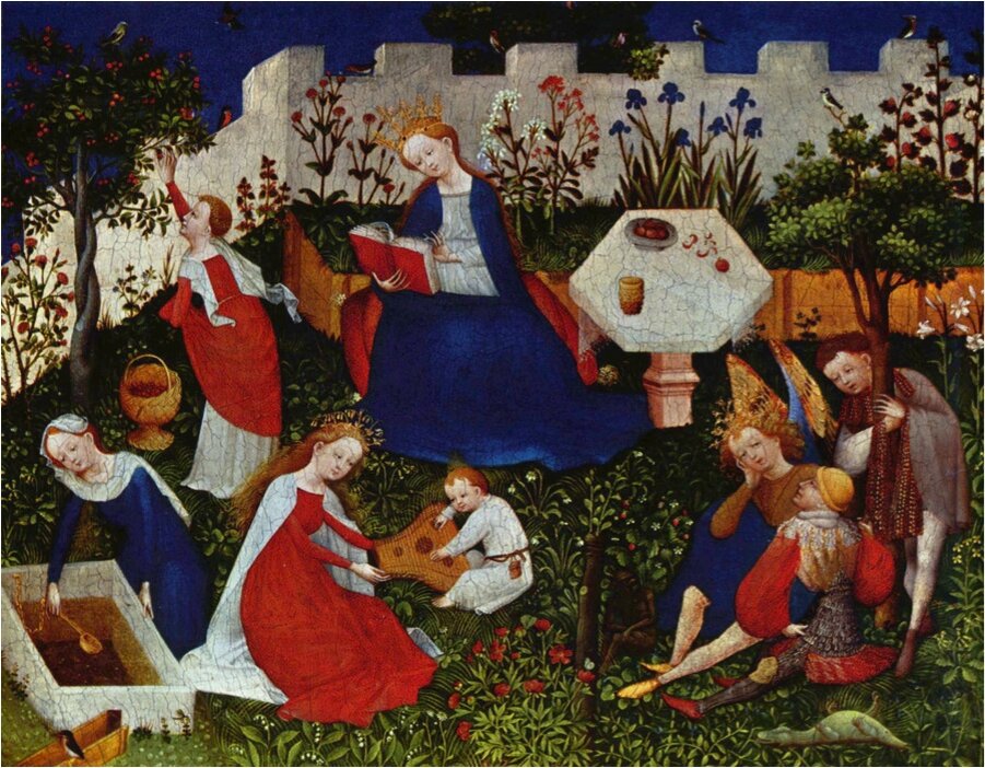 Джотто, "Святой Франциск осуждает все мирские блага", 1297, фреска.