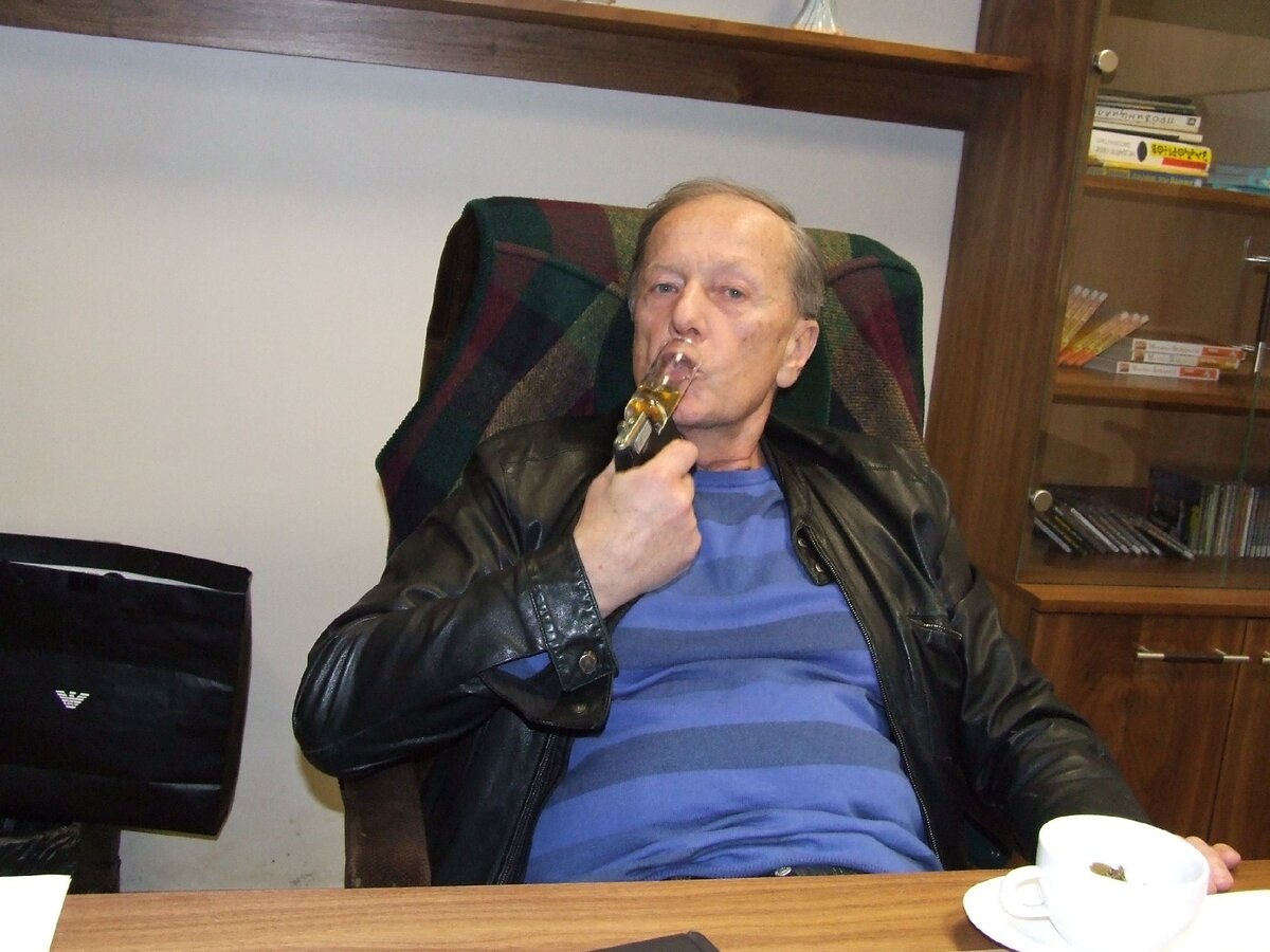 Михаил Задорнов в Риге. Фото автора.