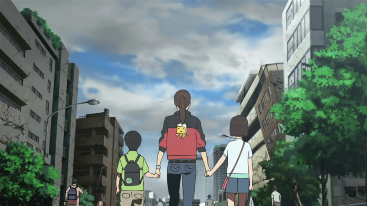 кадр из аниме Токийское восьмибалльное