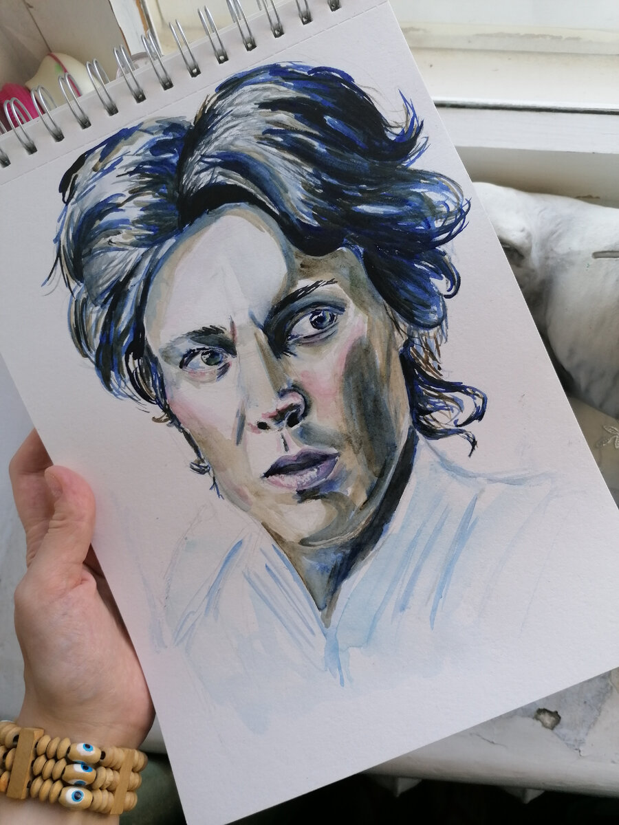 Это я решила заняться рисованием 