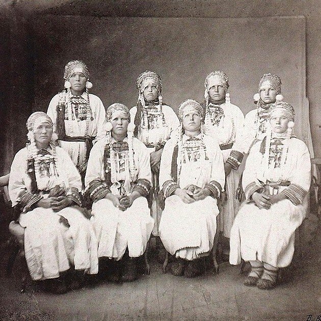 Эрзя терюхане.  XIX век.