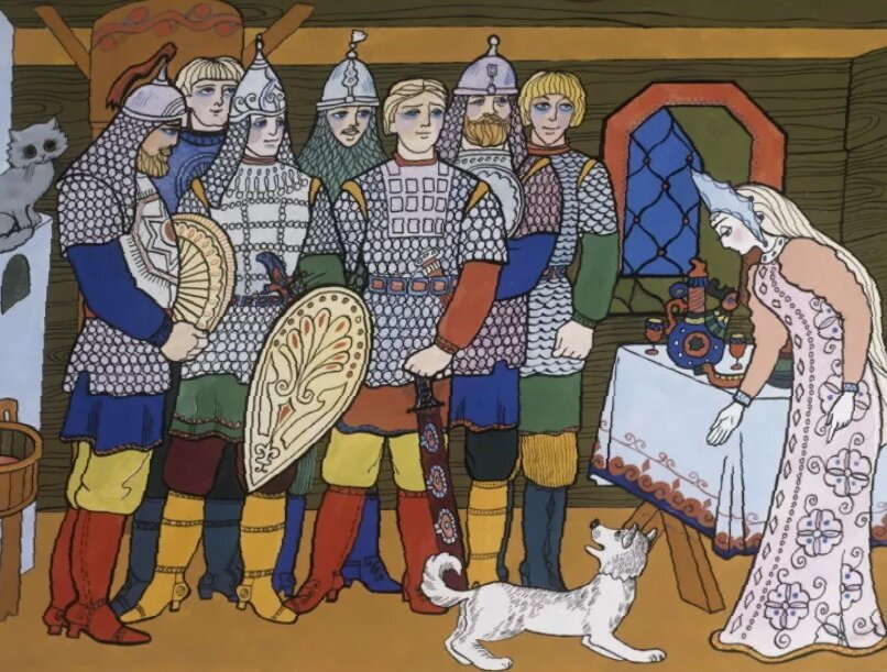 Сказка о мертвой царевне и о семи богатырях. Спящая царевна и семь богатырей. Скащка о метвой царевне и о семи богарыв. Ас пушкин о мертвой царевне и семи богатырях. Сказка о мертвой царевне царица.