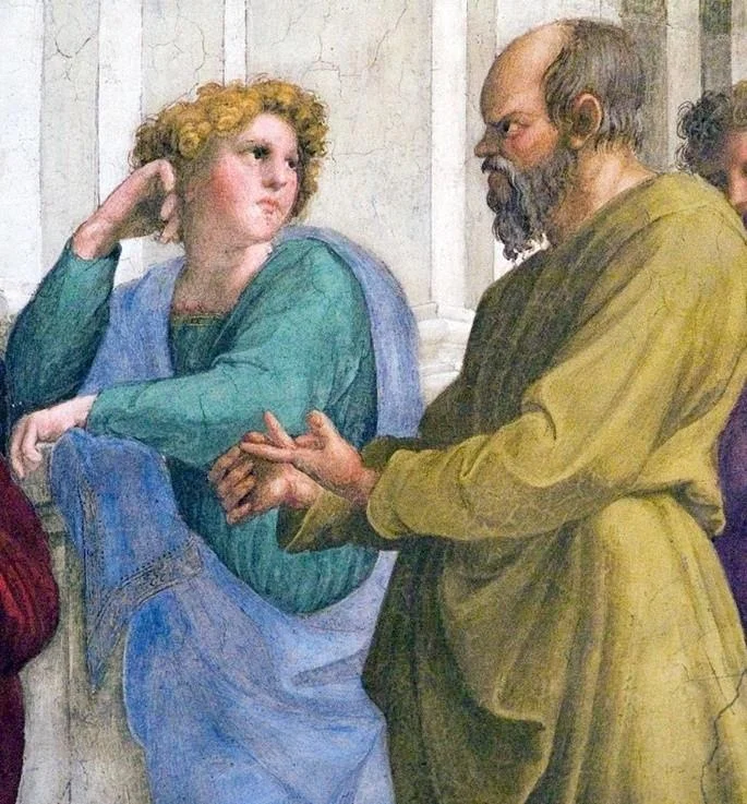 Греческий философ Сократ.