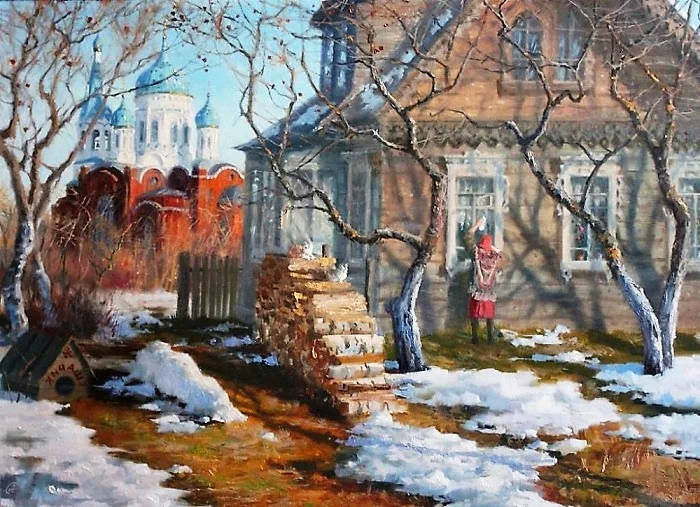 Владимир Жданов. Март