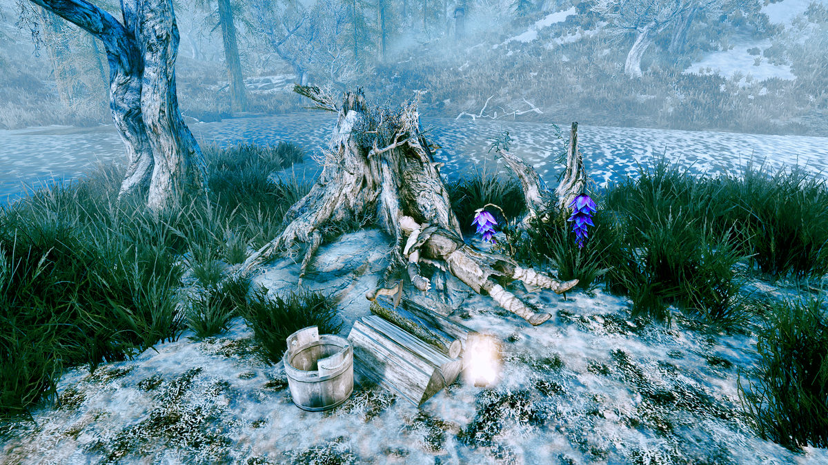 приключенец Ханс и заготовленные им дрова