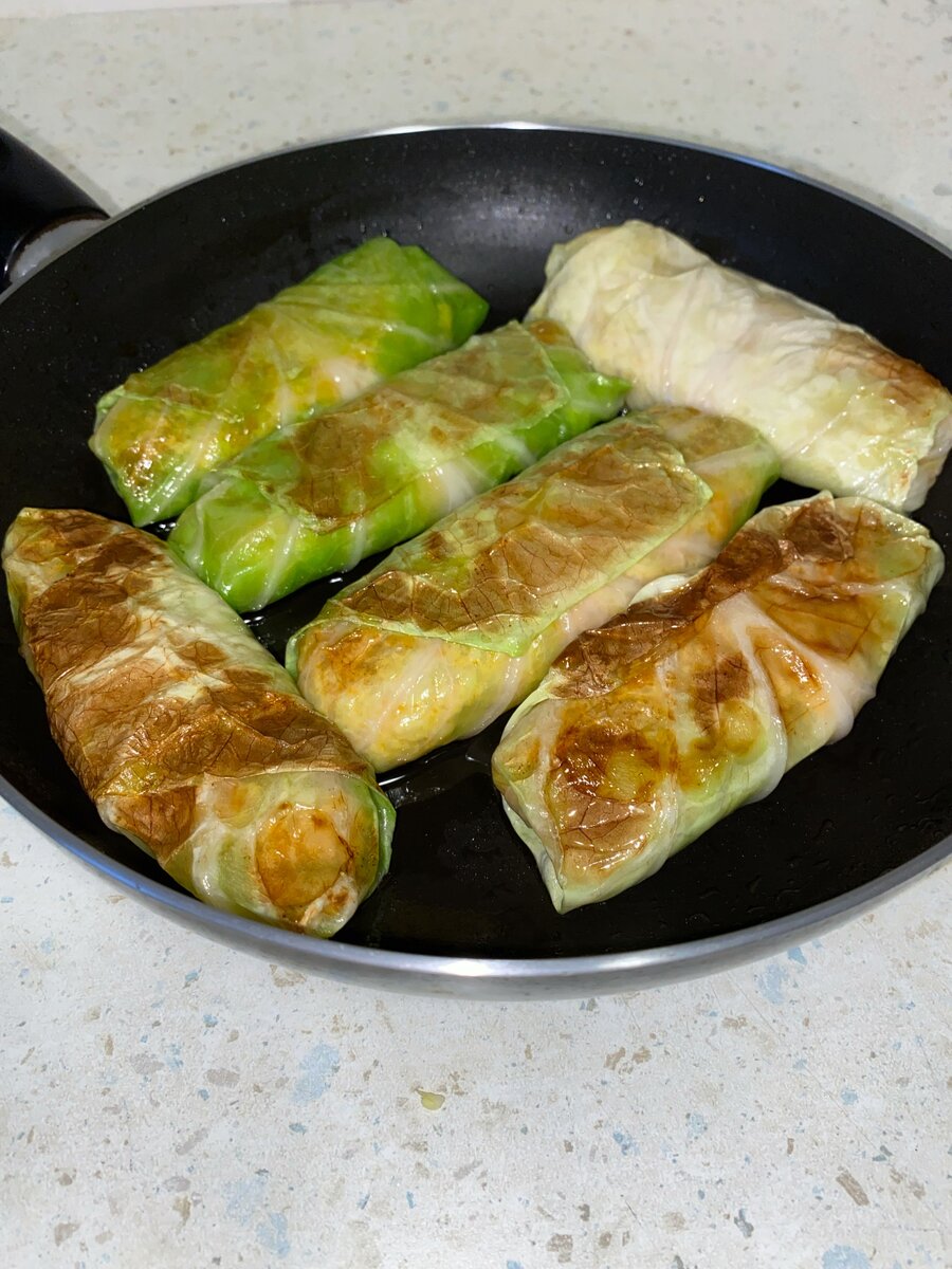 Голубцы с мясом и рисом