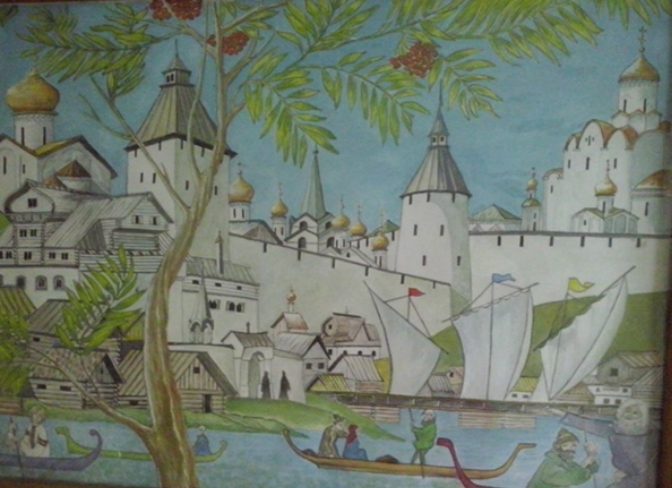 По рисунку Ю. П. Спегальского