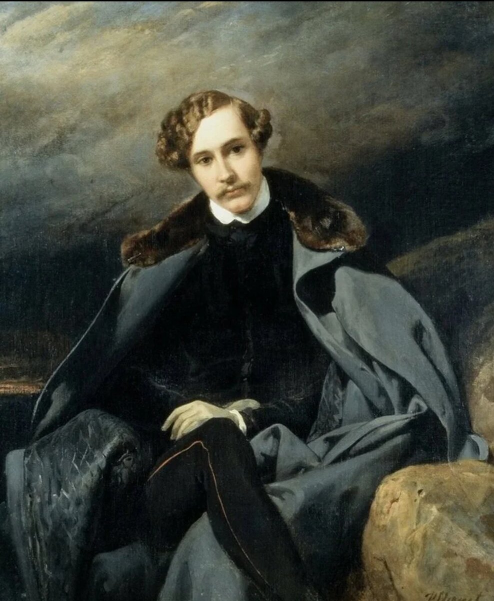 Портрет Александра Ивановича Барятинского, худ. Орас Верне