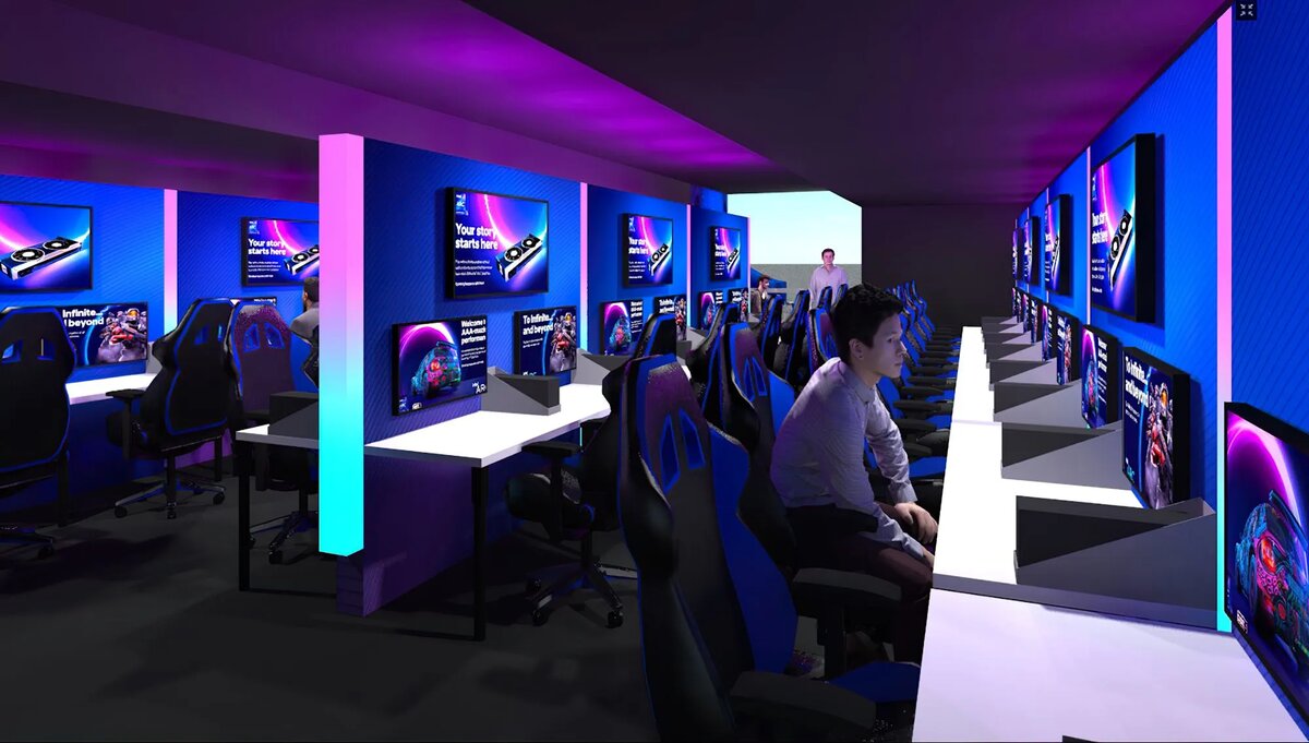 Интерьер Intel Arc Truck | Источник: твиттер Intel   📷