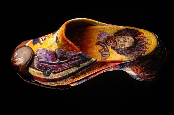 Модель haute couture 