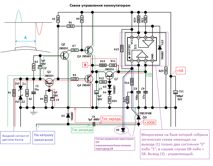 Коммутатор cdi схема. Модуль зажигания cdi схема. Dc-cdi коммутатор 6 pin. Схема подключения коммутатора на мопеде. Схема коммутатора зажигания скутера.