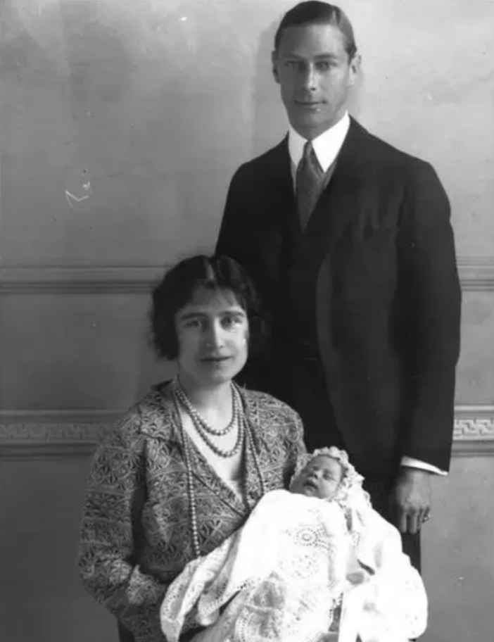 1926 год. Крещение Елизаветы. Фото: PC.