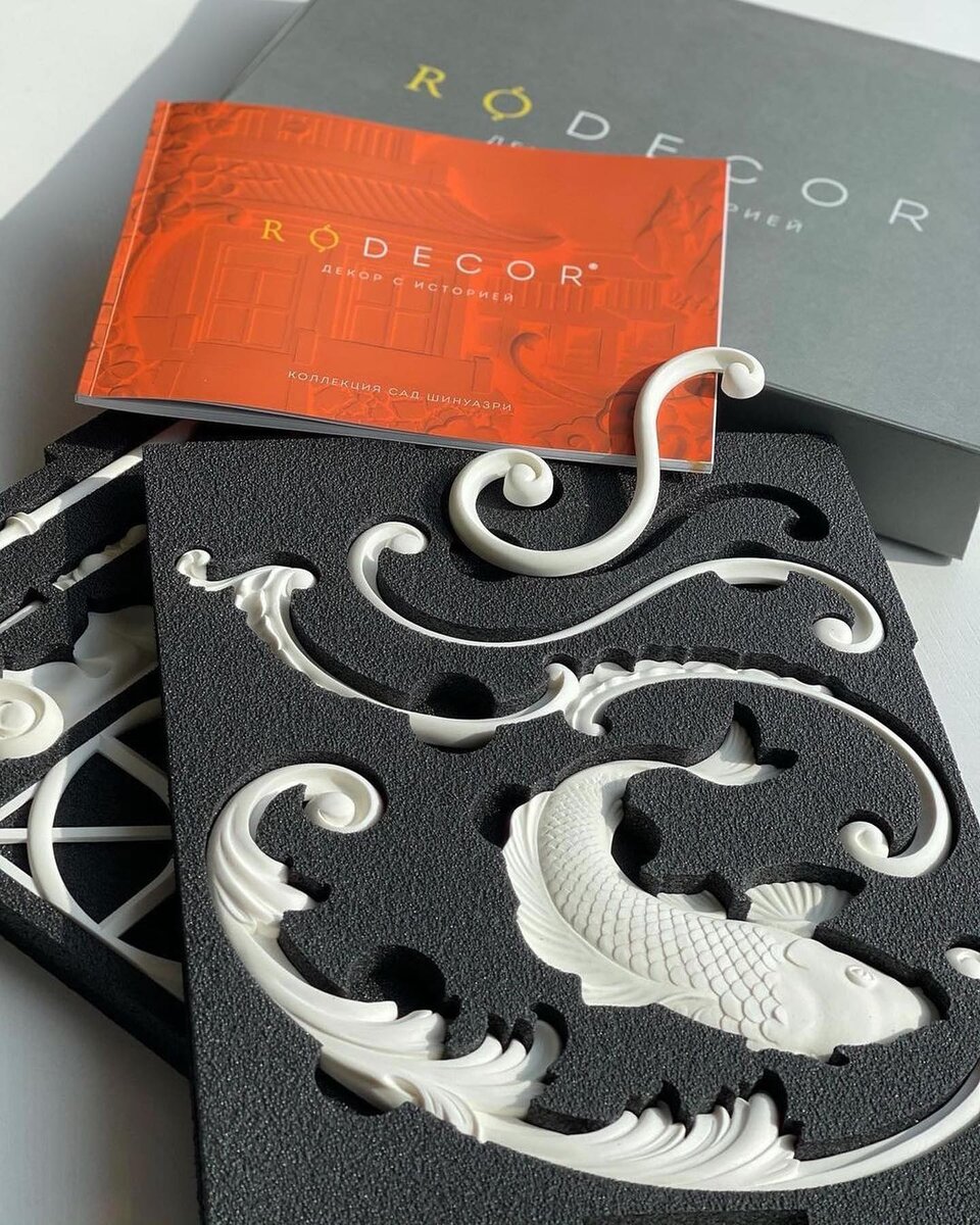 Лепнина в интерьере по-восточному. Часть 2: «Сад Шинуазри» от RODECOR ...