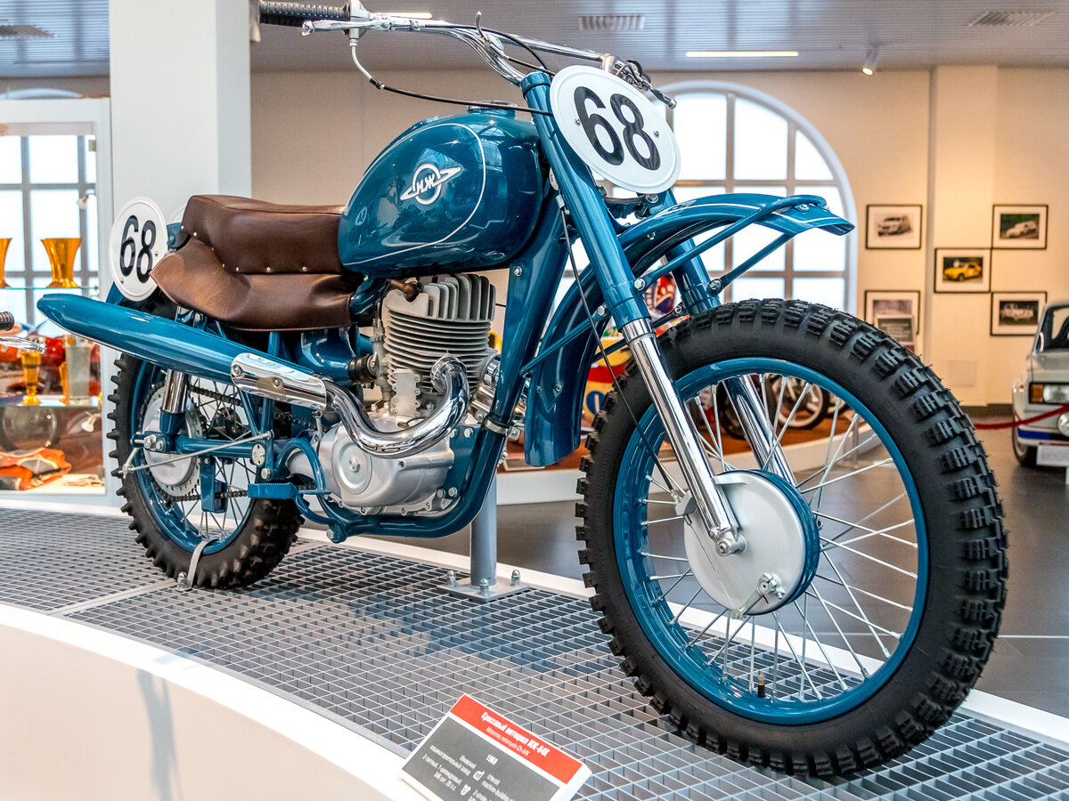Советские кроссовые мотоциклы из коллекции музея УГМК 