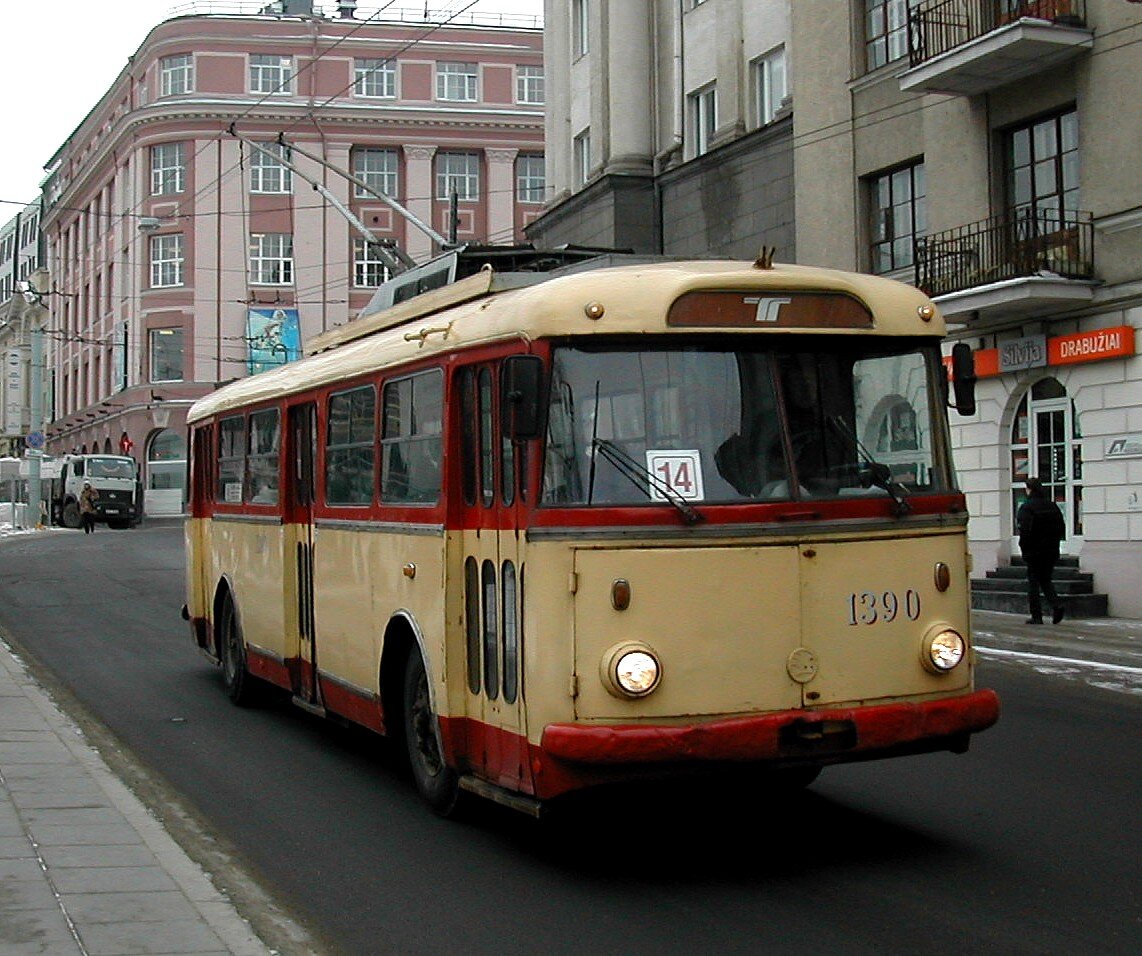 "Шкода-9Тр" в Вильнюсе, фото с сайта Википедия, автор Foma