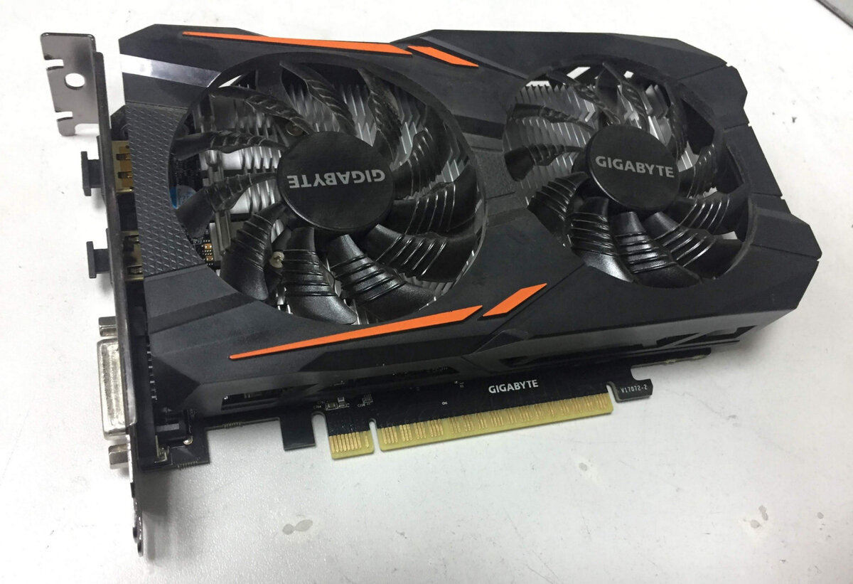 Быстрый простой ремонт видеокарты Gigabyte GTX 1050Ti | 23CompService | Дзен