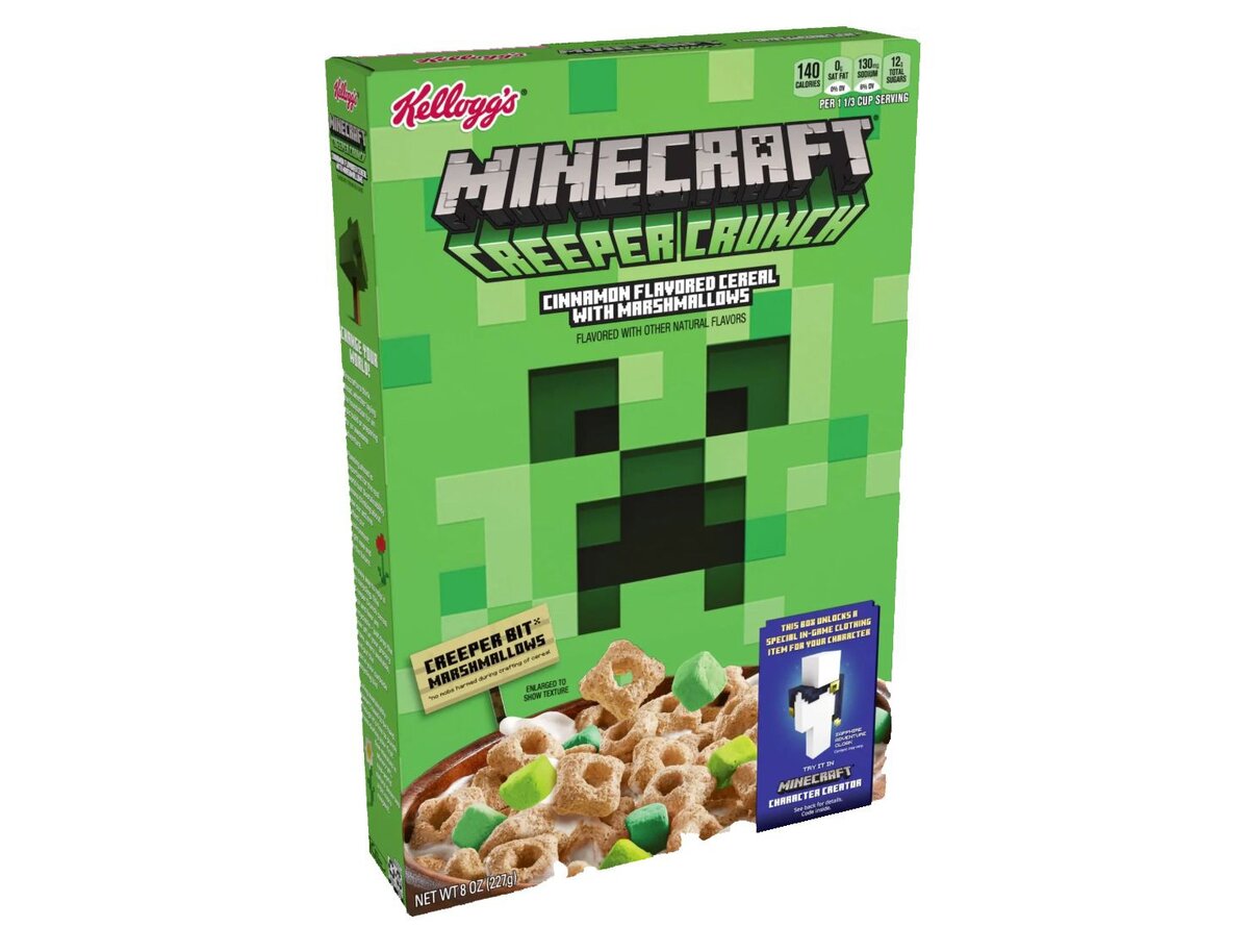 Creeper Crunch с зефиром Creeper Bit