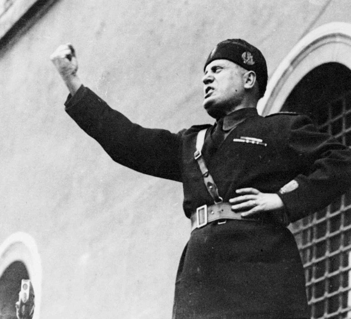 Бенита Муссолини. 