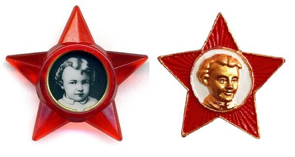 Значок октябренка