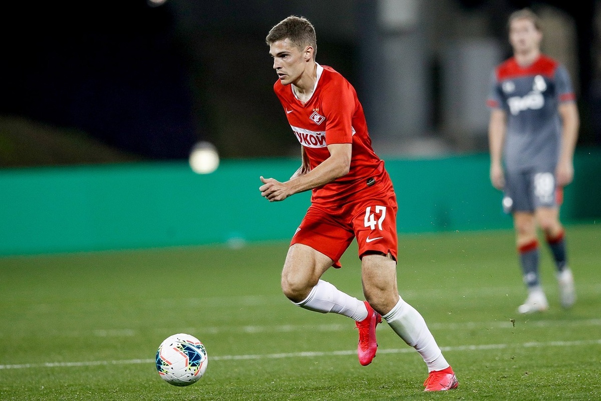 Роман Зобнин. Фото официального сайта ФК Спартак Москва.