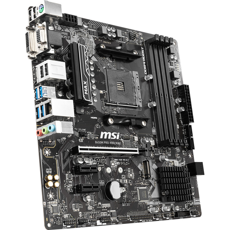 MSI B450M PRO-VDH MAX