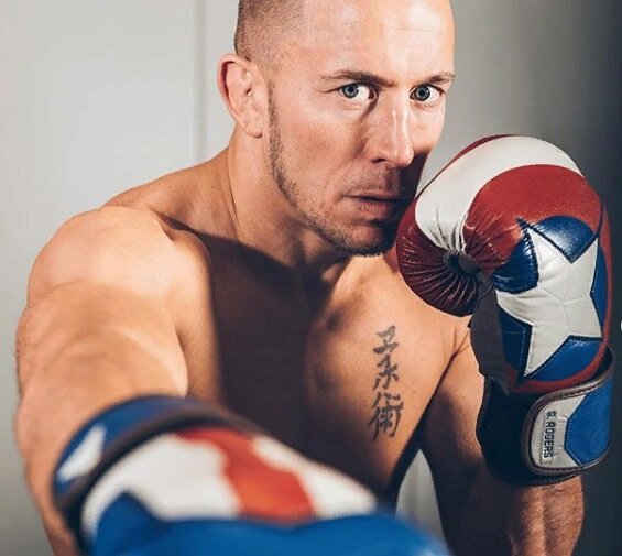 Джордж Сен Пьер фото из инстаграм бойца