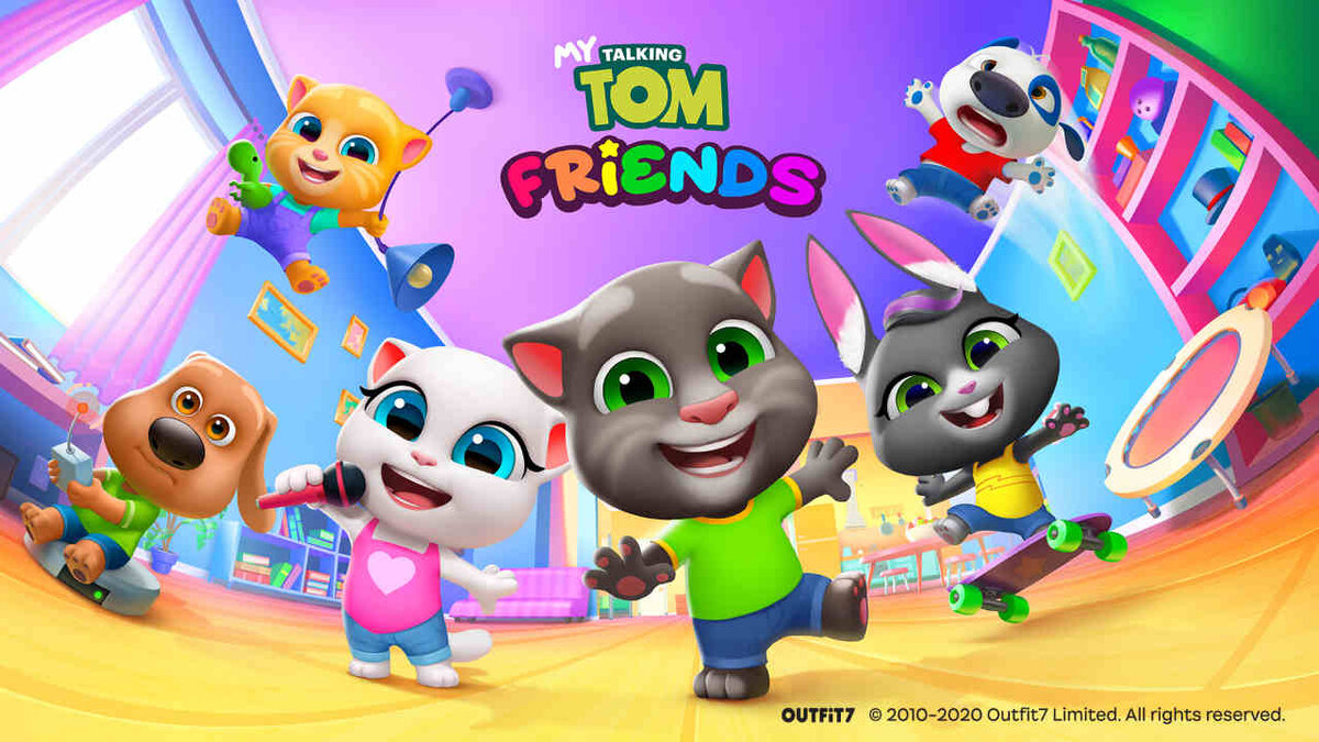 My talking tom friends