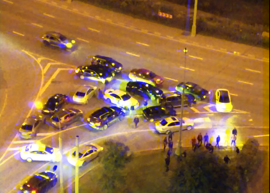 Первые нападения произошли в ночь на 24 июля