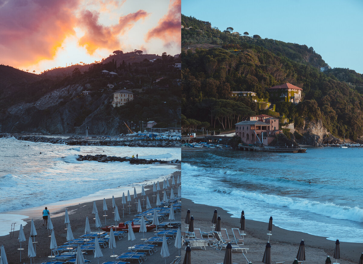 Наш прекрасный вечер на пляже Леванто в июне 2019 года. А в этом году нас ждет только Крым. Фото автора