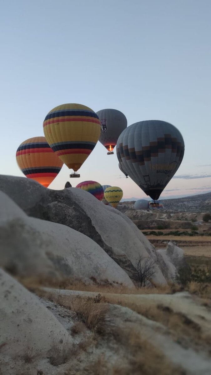 Шары полетели. Фото автора.