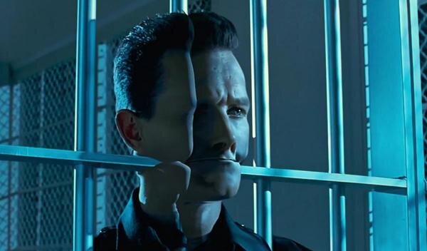 Кадр из фильма "Терминатор 2 : Судный день" (1991)