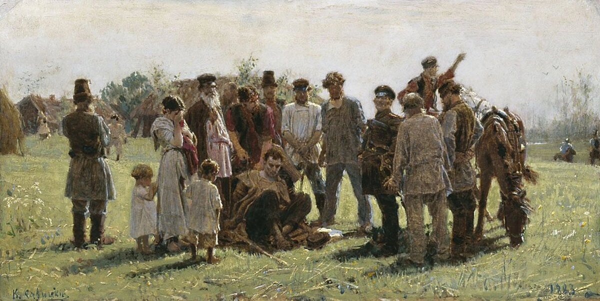 Константин Савицкий «Беглый» (1883)