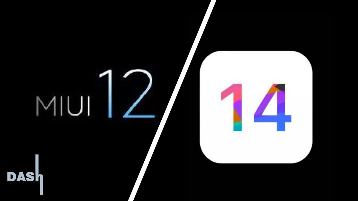 MIUI 12 vs iOS 14