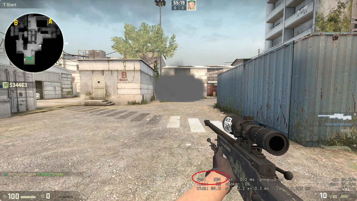 net_graph 1 в CS GO