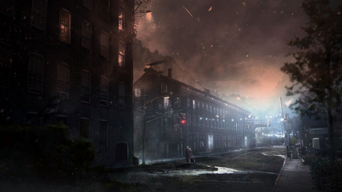 Таинственная фигура на дворе испарилась в один миг